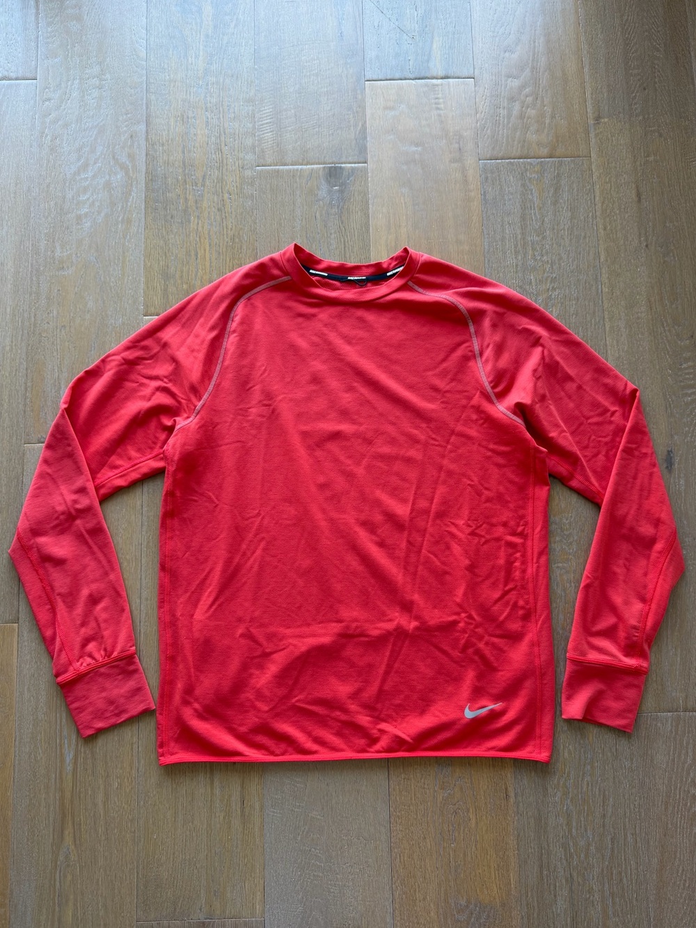 Nike Long-Sleeve Dri Fit Crew Shirt - Large
